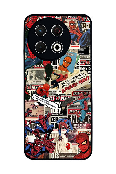 TECNO Spark 30 Pro Compatible Printed, Matte Black, Soft Silicone, Protective...