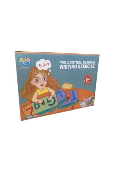 PlayFun Set cu 64 de activitati de scriere reutilizabile pentru copii