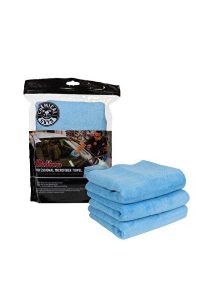Generic Chemical Guys Workhorse Professional Grade Microfiber Towel Blue 16 x...