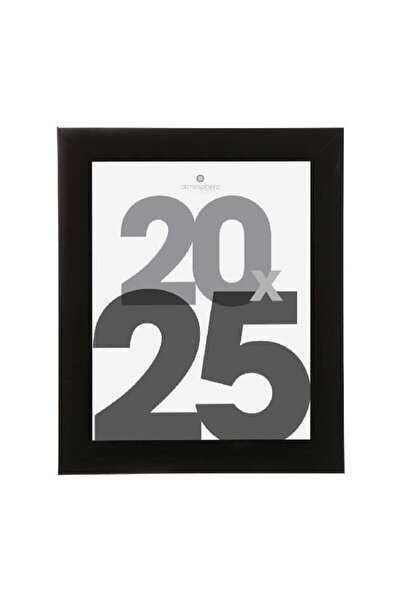 Atmosphera إطار صور مستطيل الشكل من ليز، أسود، 20 × 25 سم