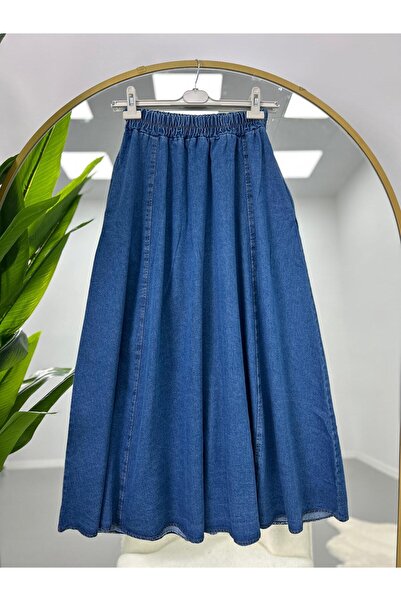 VOLT CLOTHİNG Women's Denim Skirt