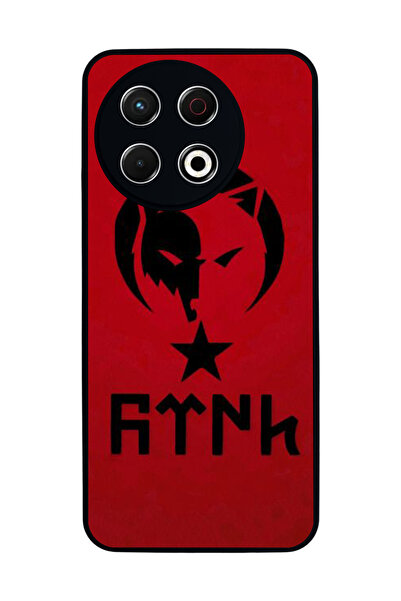 TECNO Spark 30 Pro Compatible Printed, Matte Black, Soft Silicone, Protective...