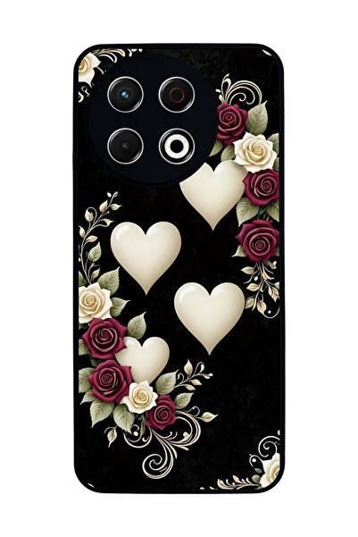 TECNO Spark 30 Pro Compatible Printed, Matte Black, Soft Silicone, Protective...