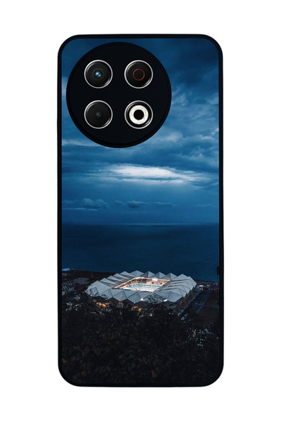 TECNO Spark 30 Pro Compatible Printed, Matte Black, Soft Silicone, Protective...