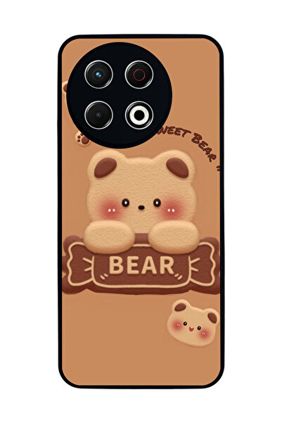 TECNO Spark 30 Pro Compatible Printed, Matte Black, Soft Silicone, Protective...