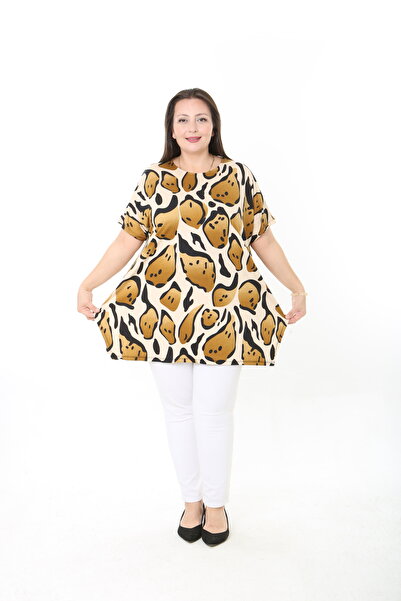 XL Modam Women's Full Lycra Plus Size Tunic