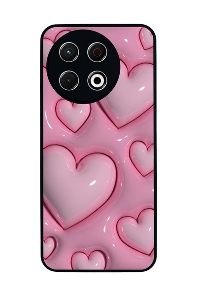 TECNO Spark 30 Pro Compatible Printed, Matte Black, Soft Silicone, Protective...