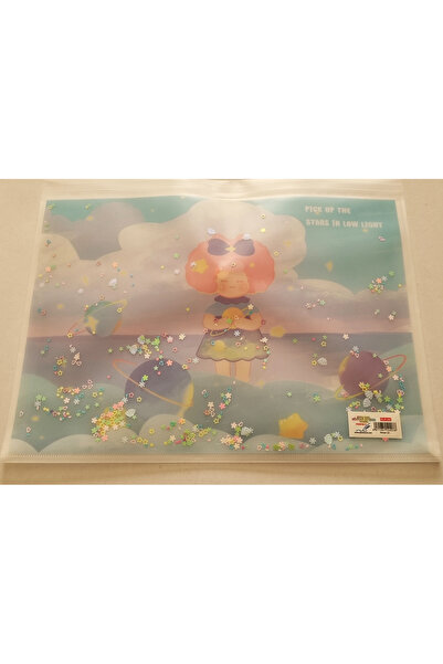 Modellino Star Girl Stele în mișcare Dosar cu clapetă groasă, cu un singur co...