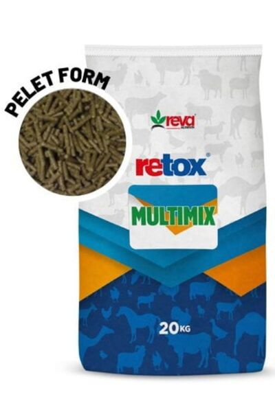 REVA Retox Multi-mix Pelet 20 KG Yüksek Süt Verimli Hayvanlar Için Yem Katkısı