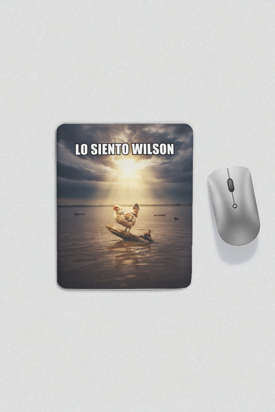 Velora Dekorasyon WİLSON LO SİENTO Baskılı 2 - Dikdörtgen Bilek Destekli Mous...