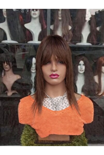 Gerçek Efsane V kahküllü kahve gerçek saç tepelik