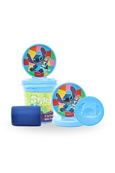 Generic Disney Stitch Clay Dough with Figure Stamper Multicolour 3oz