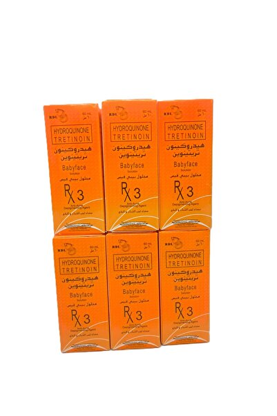 RDL Babyface Hydroquinone Tretinoin Solution No. 3 Anti-acne Depigmenting Age...