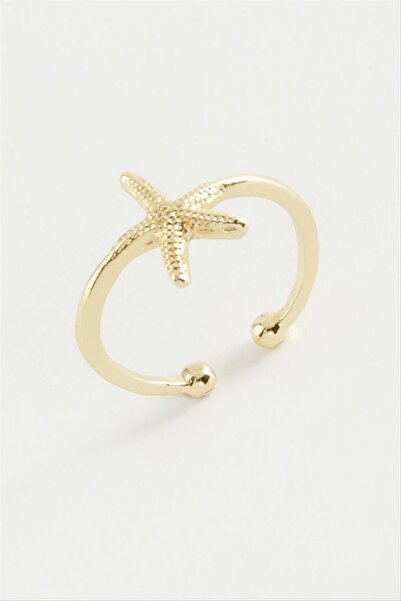 ZERO LAND Storozal Starfish Joint Ring - (01046) Silver Color