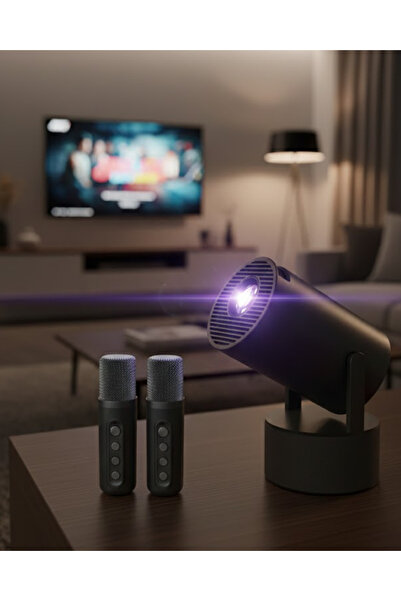 Genel Markalar 3ü1 Arada Projeksiyon Karaoke ve Bluetooth Hoparlör - Lisinya