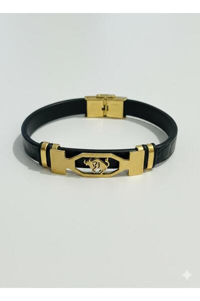 Handmade Zodiac Leather bracelet - Taurus -
