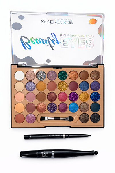 OEM Professional Makeup Set – 30 Color Eyeshadow Palette (Matte & Glitter) + ...