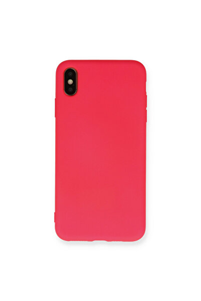 cepmoda Newface iPhone XS Max Case Nano Inside Velvet Silicone - Pink