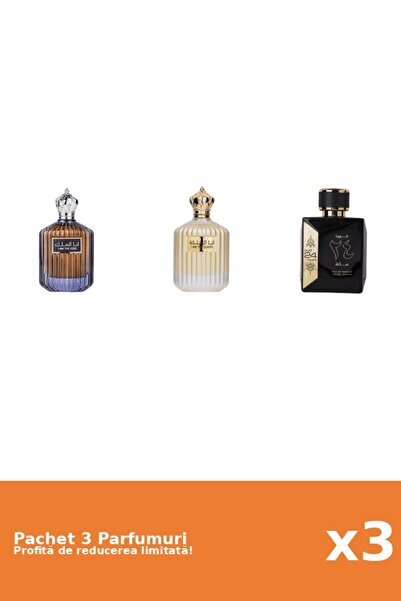 ARD AL ZAAFARAN Set 3 Parfumuri Ard Al Zaafaran: Apa de Parfum I Am the King,...