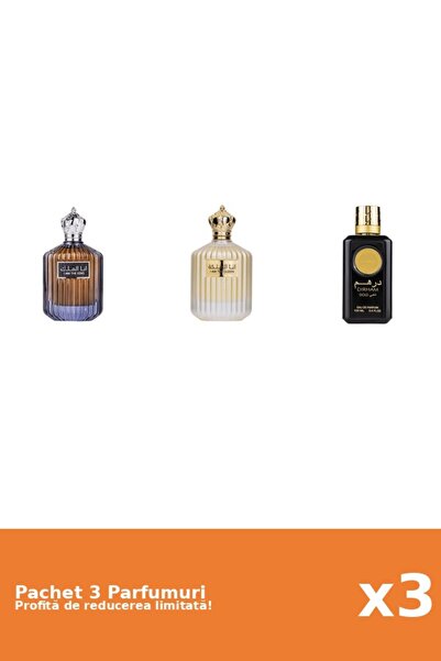 ARD AL ZAAFARAN Set 3 Parfumuri Ard Al Zaafaran: Apa de Parfum I Am the King,...