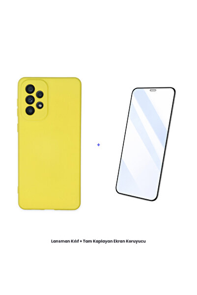 cepmoda Samsung Galaxy A23 4g Launch Case + Full Coverage Antistatic Screen P...