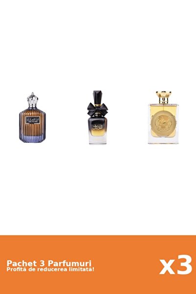 ARD AL ZAAFARAN Set 3 Parfumuri Ard Al Zaafaran: Apa de Parfum I Am the King,...