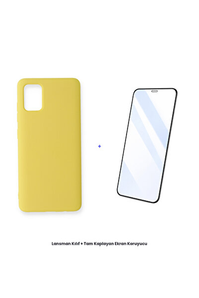 cepmoda Samsung Galaxy A51 Launch Case + Full Coverage Antistatic Screen Prot...