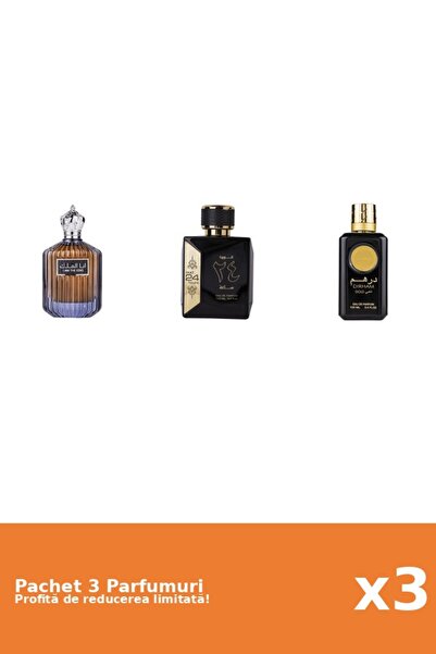 ARD AL ZAAFARAN Set 3 Parfumuri Ard Al Zaafaran: Apa de Parfum I Am the King,...