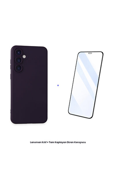 cepmoda حافظة سامسونج جالاكسي S24 + مجموعة واقي شاشة مضاد للكهرباء الساكنة - ...