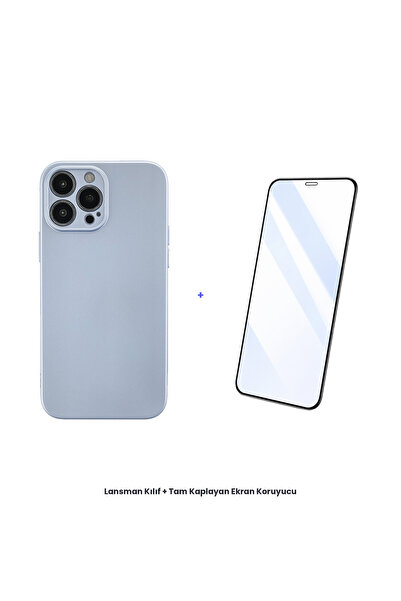 cepmoda حافظة إطلاق نار على شكل حرف L لهاتف iPhone 13 Pro + مجموعة واقي شاشة ...