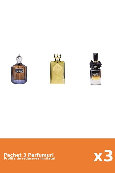 ARD AL ZAAFARAN Set 3 Parfumuri Ard Al Zaafaran: Apa de Parfum I Am the King,...
