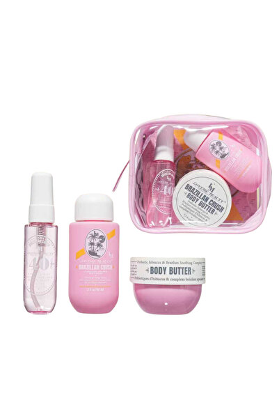 LOVEME BEAUTY طقم لوفمي برازيليان كراش– مجموعة العناية المتكاملة للجسم: معطر ...