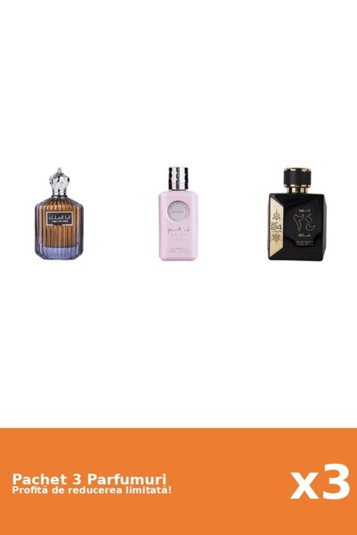 ARD AL ZAAFARAN Set 3 Parfumuri Ard Al Zaafaran: Apa de Parfum I Am the King,...