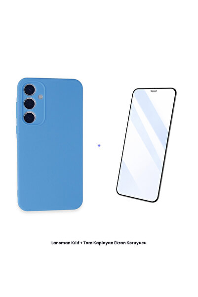 cepmoda حافظة سامسونج جالاكسي A35 5G + مجموعة واقي شاشة مضاد للكهرباء الساكنة...