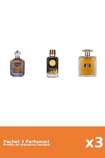 ARD AL ZAAFARAN Set 3 Parfumuri Ard Al Zaafaran: Apa de Parfum I Am the King,...