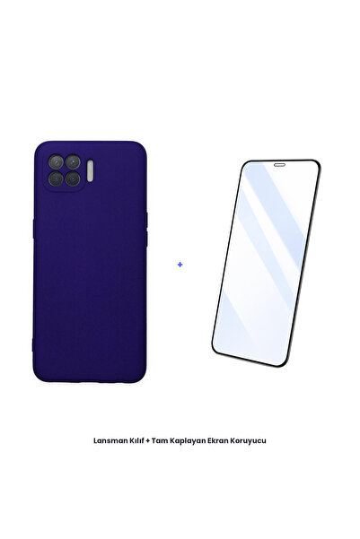 cepmoda حافظة إطلاق نار لهاتف اوبو رينو 4 لايت + مجموعة واقي شاشة كامل التغطي...