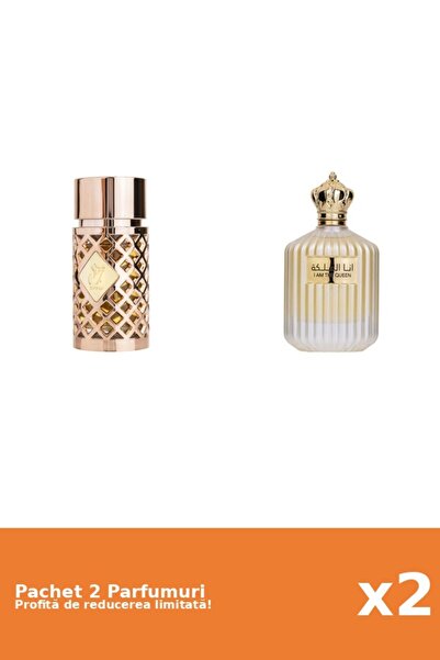 ARD AL ZAAFARAN Set 2 Parfumuri Ard Al Zaafaran: Apa de Parfum Jazzab Gold, A...