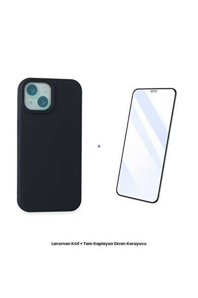 cepmoda iPhone 15 Plus Launch Case + Full Coverage Antistatic Screen Protecto...