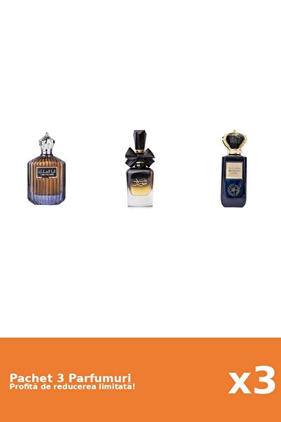 ARD AL ZAAFARAN Set 3 Parfumuri Ard Al Zaafaran: Apa de Parfum I Am the King,...