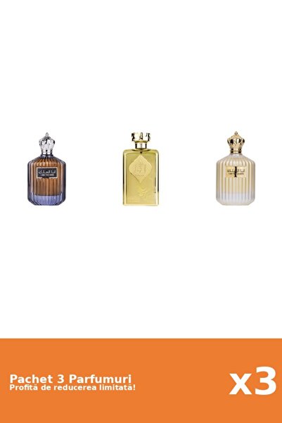 ARD AL ZAAFARAN Set 3 Parfumuri Ard Al Zaafaran: Apa de Parfum I Am the King,...