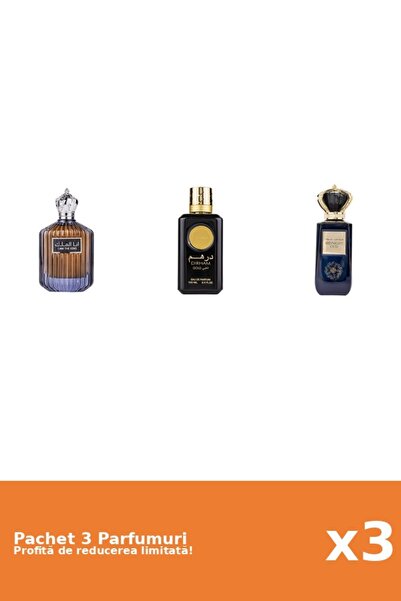 ARD AL ZAAFARAN Set 3 Parfumuri Ard Al Zaafaran: Apa de Parfum I Am the King,...