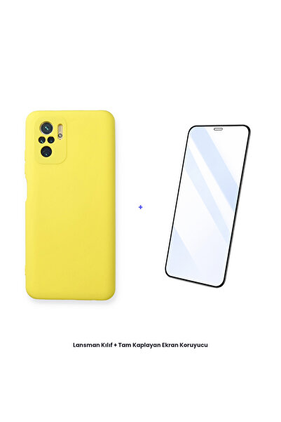 cepmoda حافظة إطلاق Redmi Note 10 + مجموعة واقي شاشة مضاد للكهرباء الساكنة - ...