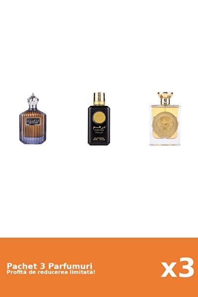 ARD AL ZAAFARAN Set 3 Parfumuri Ard Al Zaafaran: Apa de Parfum I Am the King,...
