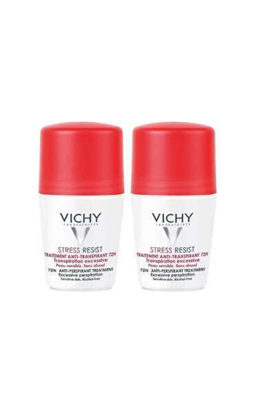 VICHYIE 72 H Unisex Stress Resist Deodorant Value Pack, 2 x 50 ml