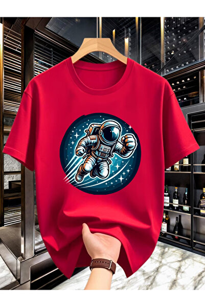 Sweet Cotton Unisex Oversize Printed Cotton Crew Neck Short Sleeve T-shirt