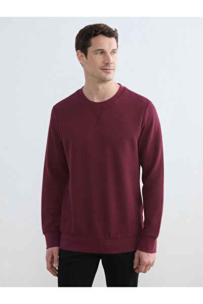 LC Waikiki RMZ GİYİM ΠΡΟΣΦΟΡΕΣ ΤΗΣ ΣΕΖΟΝ Ανδρικό φούτερ με λαιμόκοψη ποδηλάτο...