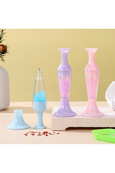 seymatabur 5D Elmas Boncuk Yapıştırma Mozaik Goblen Yedek Kalem 1 Adet (Renk ...