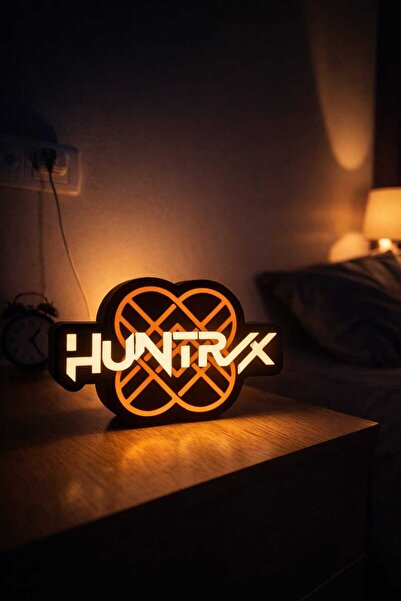 ATOLYETASBAHCE KPOP Demon Hunters - Huntrix Temalı Led'li USB girişli Lamba (...