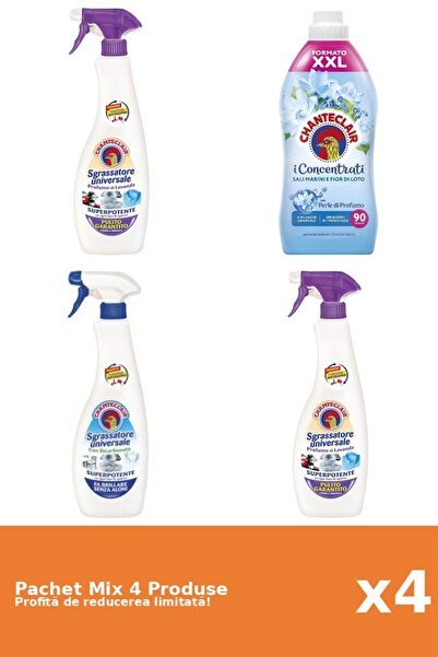 Chanteclair Set 4 Mix Chanteclair: 3 Degresant, 1 Balsam