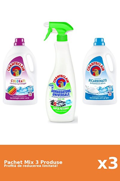 Chanteclair Set 3 Mix Chanteclair: 2 Detergent, 1 Degresant